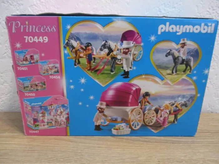Playmobil 70449 - Calèche et couple royal - photo numéro 8