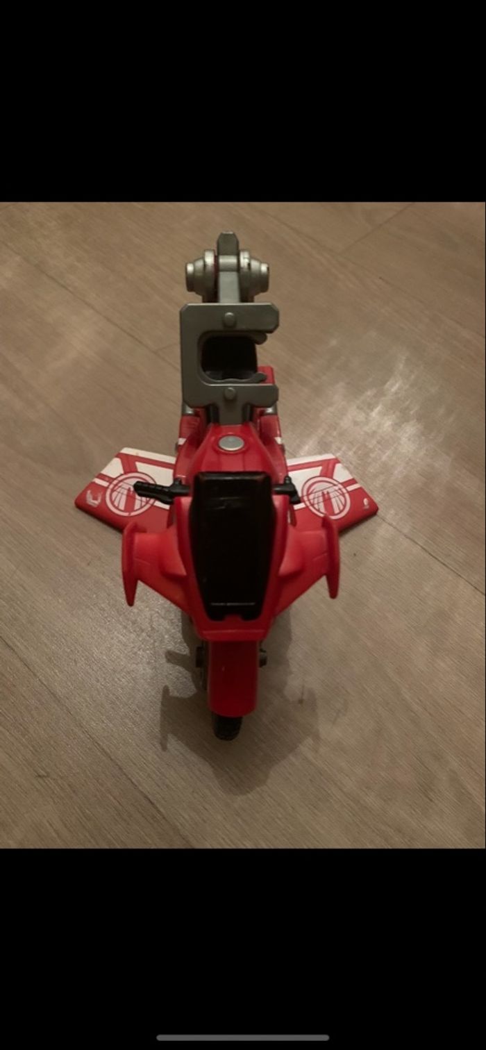 Transformer moto rouge power rangers collector - photo numéro 5