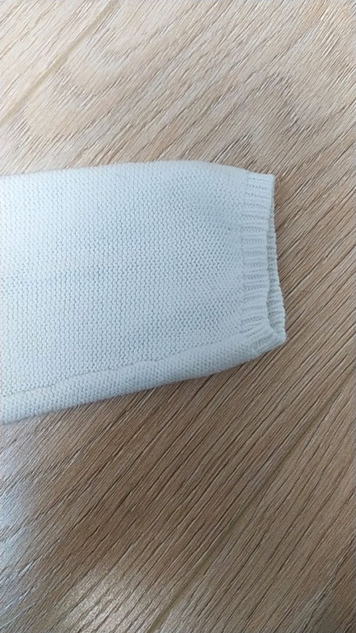 Gilet bolero blanc nano nanette 12 mois - photo numéro 6