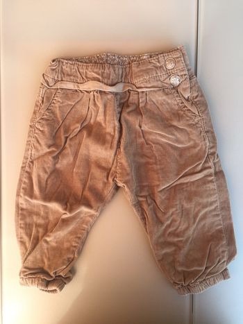 Pantalon en velours marron