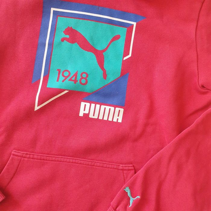 💚 Sweat à capuche 14 ans Puma #emyfleury_14ansgarçon - photo numéro 2