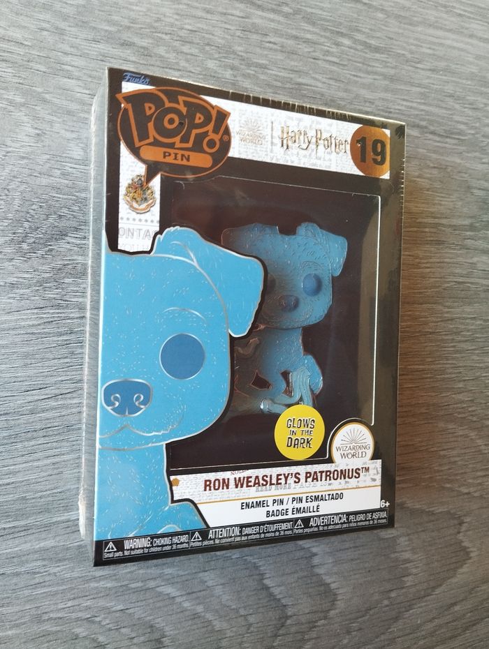 Harry Potter : Pop Large Enamel Pin N° 19 (Ron Weasley Patronus)
- photo numéro 3