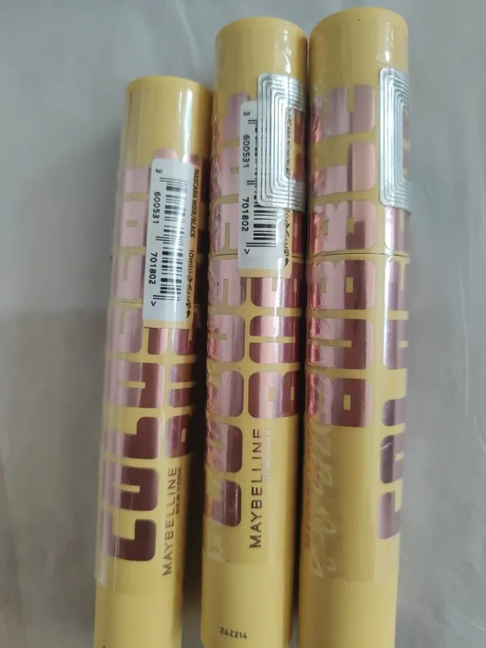 Lot de 3 mascaras noir Maybelline - photo numéro 3