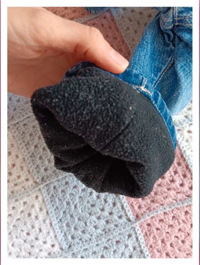 Jean moltoné chaud 12 mois 1 an - photo numéro 5