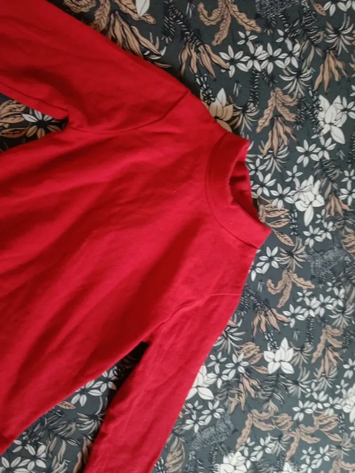 Sous pull rouge 12mois - photo numéro 2