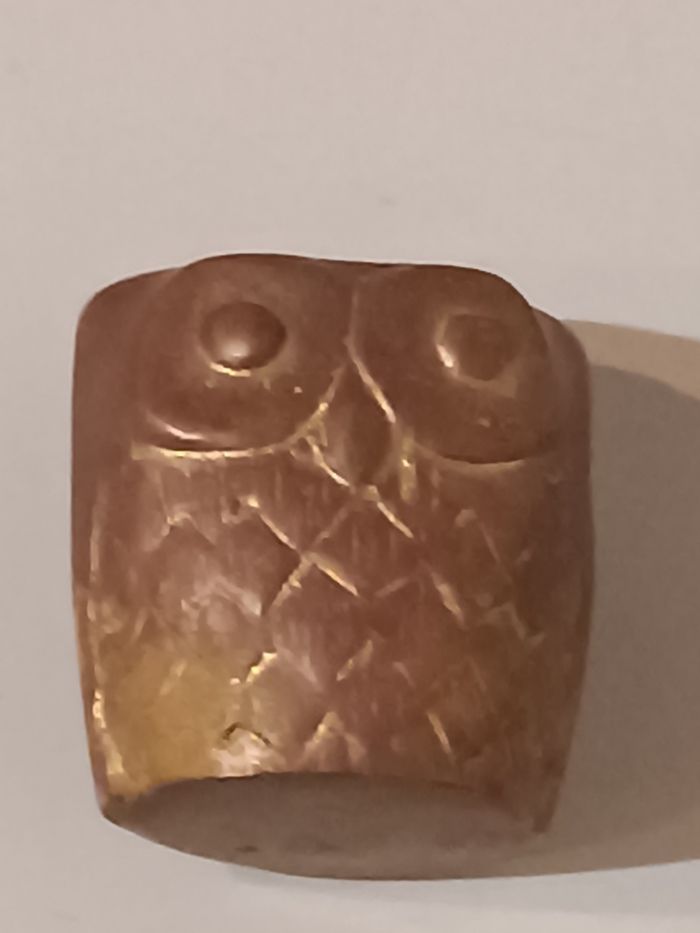 Chouette en cuivre - photo numéro 4