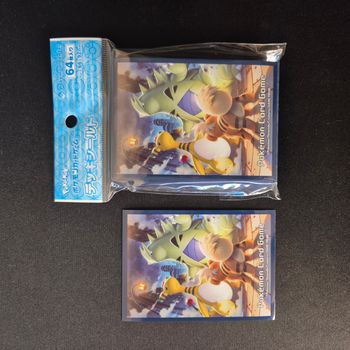 Sleeve Pokemon : Pharamp, Tyranocif & Chochodile