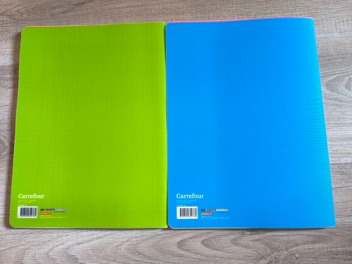 Lot de 2 cahiers 24x32 Carrefour - photo numéro 3