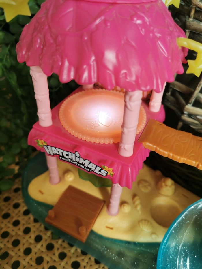 🌺Hatchimals tropical Party colleggtibles île lumineuse - photo numéro 8