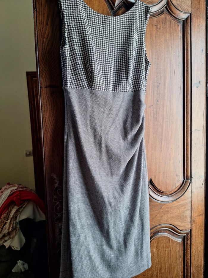Robe longue plissée