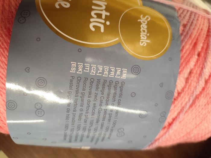 Grosse pelote 1 kg rose - photo numéro 2