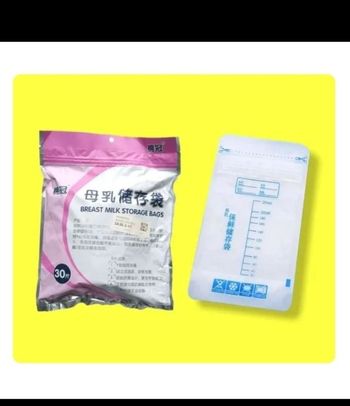 Sachet de conservation lait maternel