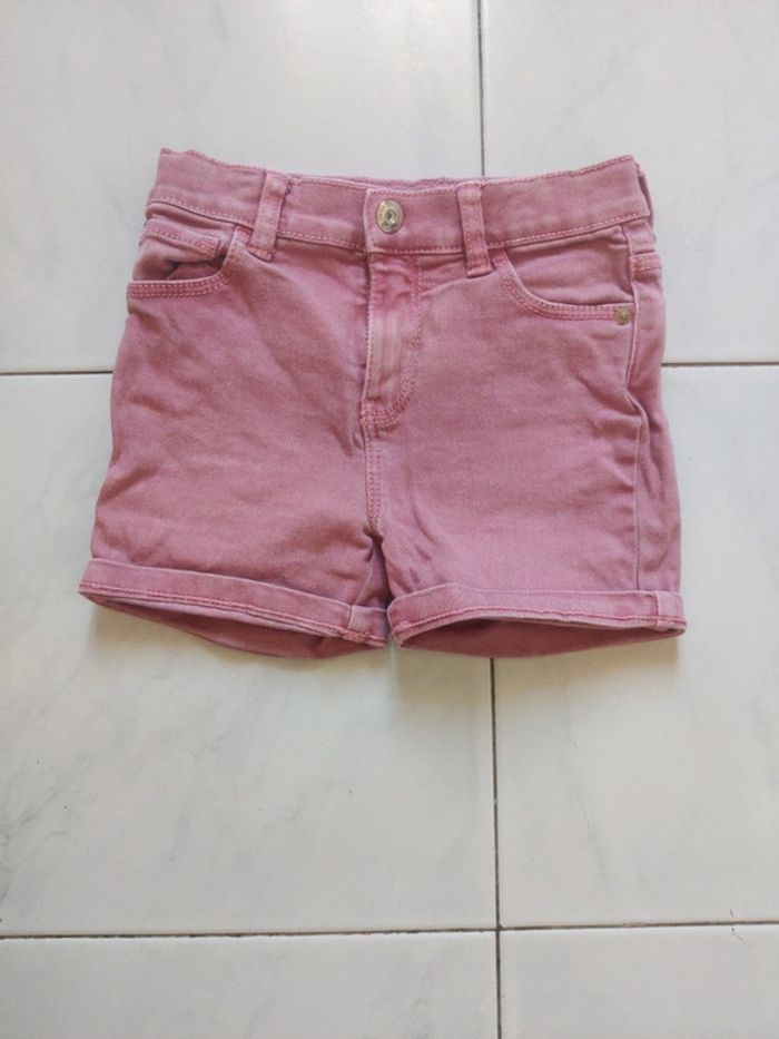 Short rose Tex 5-6 ans