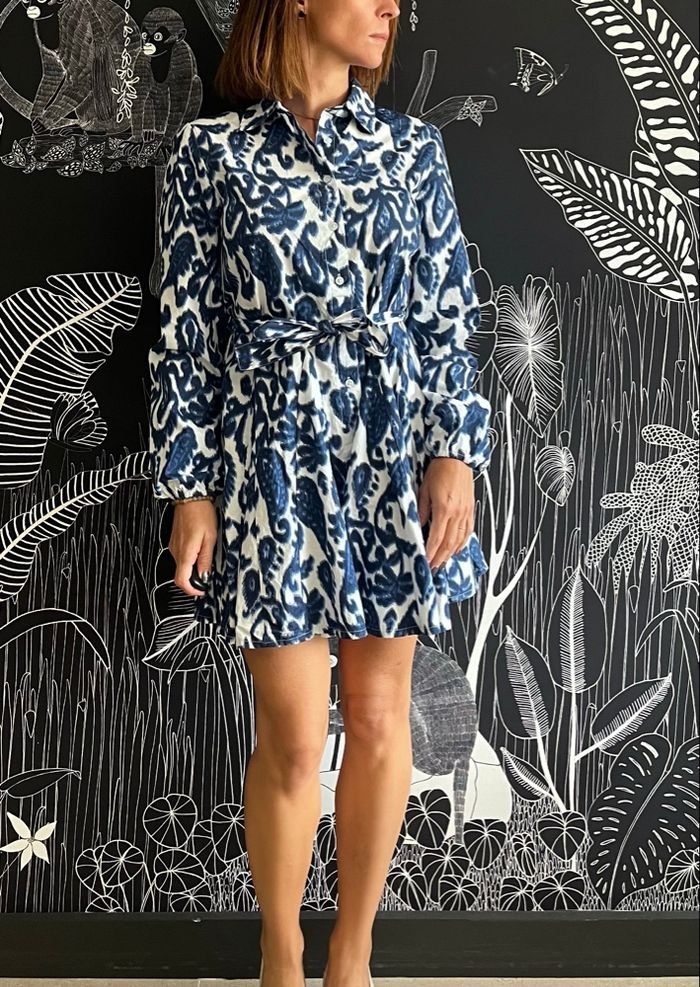 Robe imprimée manches longues Manoukian - photo numéro 5