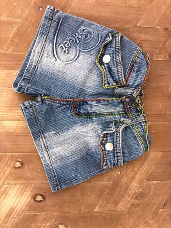 Short en jean