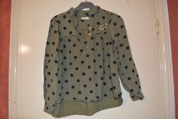 Tunique kaki à pois Orchestra 12 ans