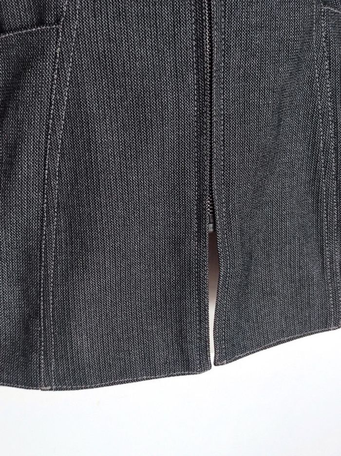 Veste blazer gris maille laine / Tony Lamarca - 36/S ร 38/M - photo numรฉro 11