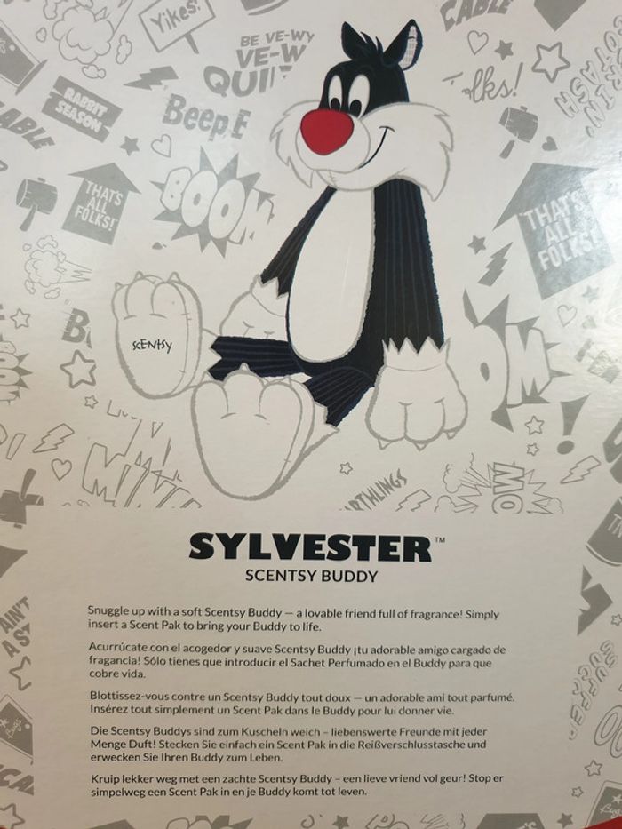 Scentsy Buddy - Sylvester (Sylvestre) - Looney Tunes - photo numéro 6