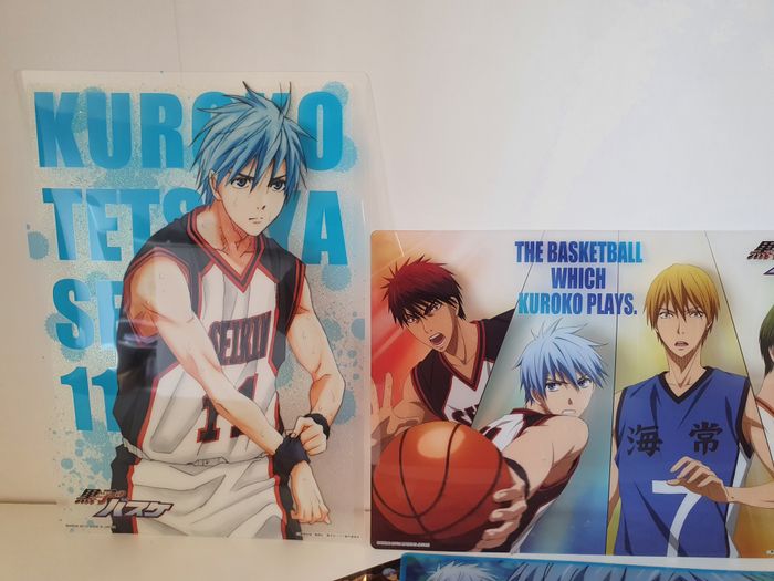 lot de 6 cartes 15 cm kuroko basket - photo numéro 4