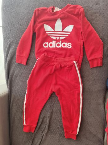 Ensemble mixte  jogging adidas