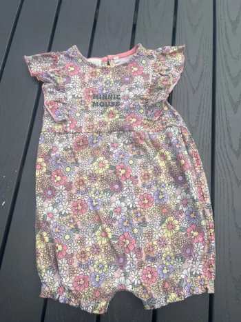 Combi short bébé fille