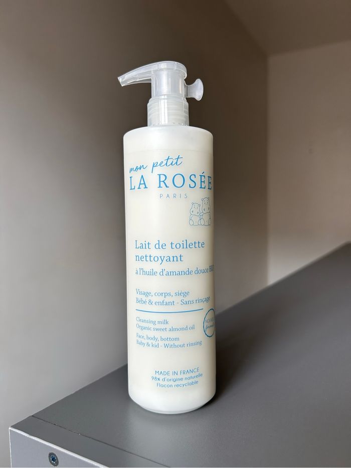 Lait de toilette nettoyant pour bébé