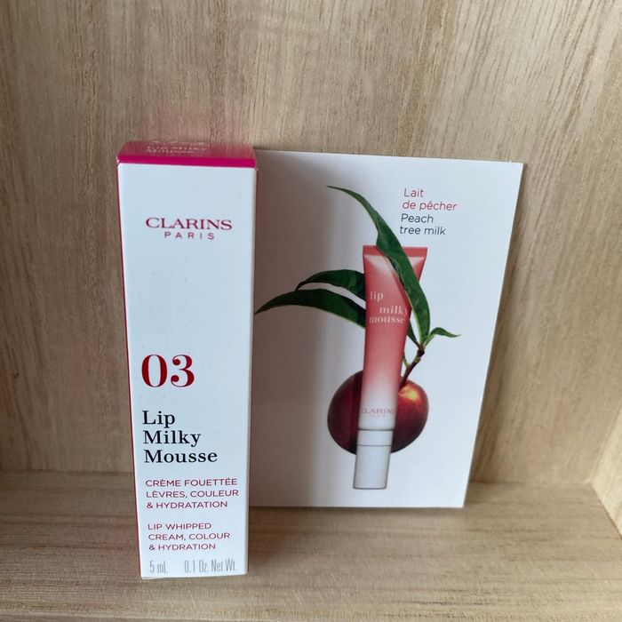 Clarins lip milky mousse crème fouettée lèvre 03
