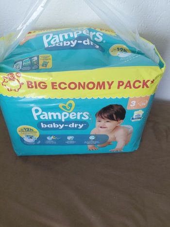 Les couche pampers 