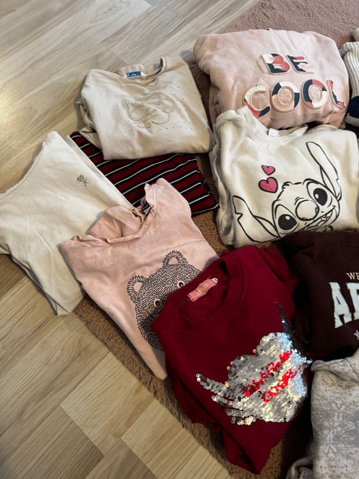 Lot Pulls fille 10 ans - photo numéro 2