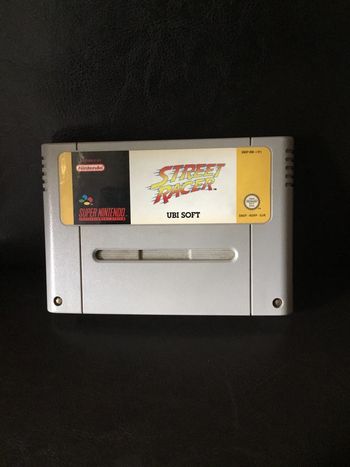 Jeu Snes Street Racer pal Eur