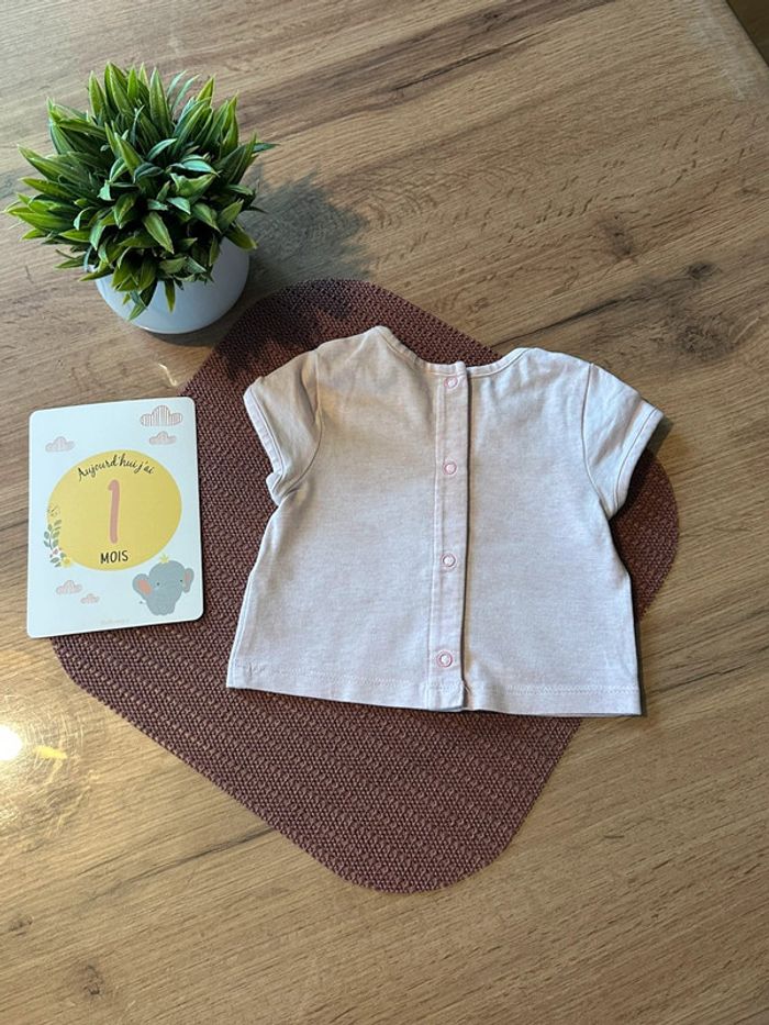 T-shirt bébé 💕 56cm /1m - photo numéro 2