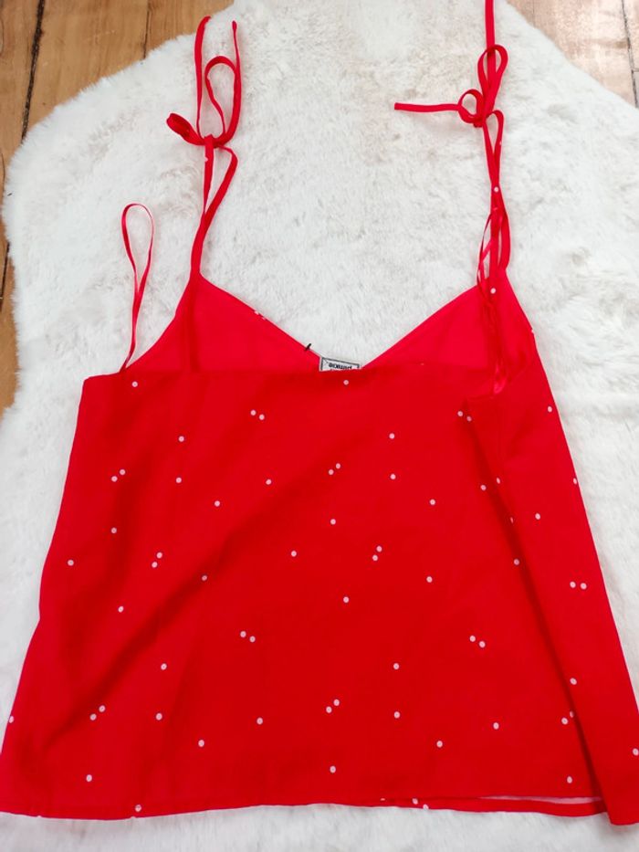 Top débardeur rouge Pimkie - photo numéro 4