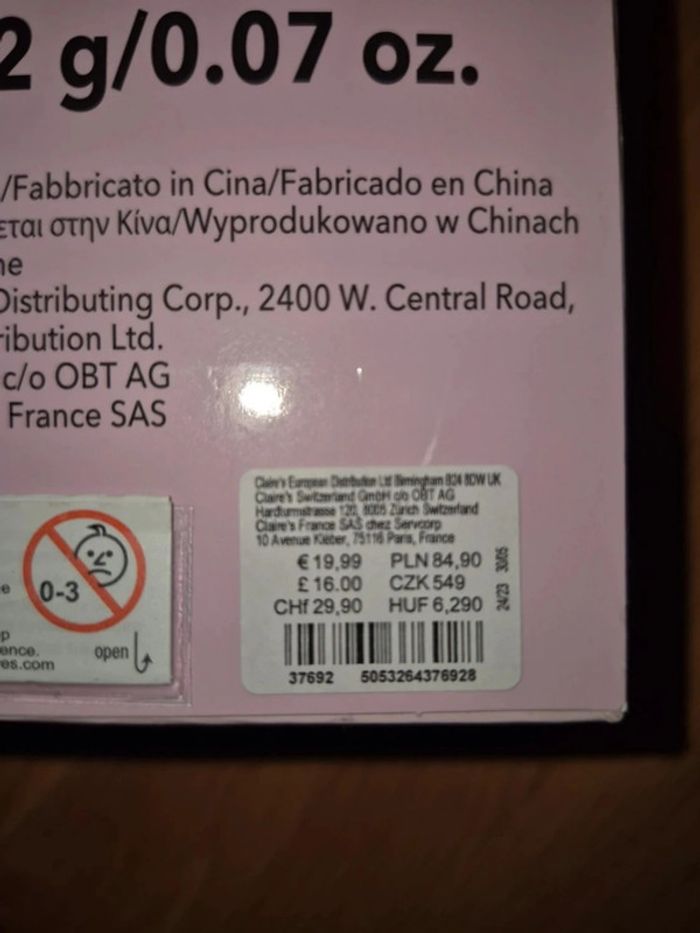 Coffret maquillage claire's neuf - photo numéro 5
