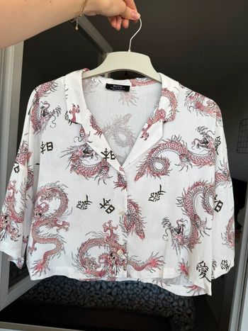 Blouse style asiatique