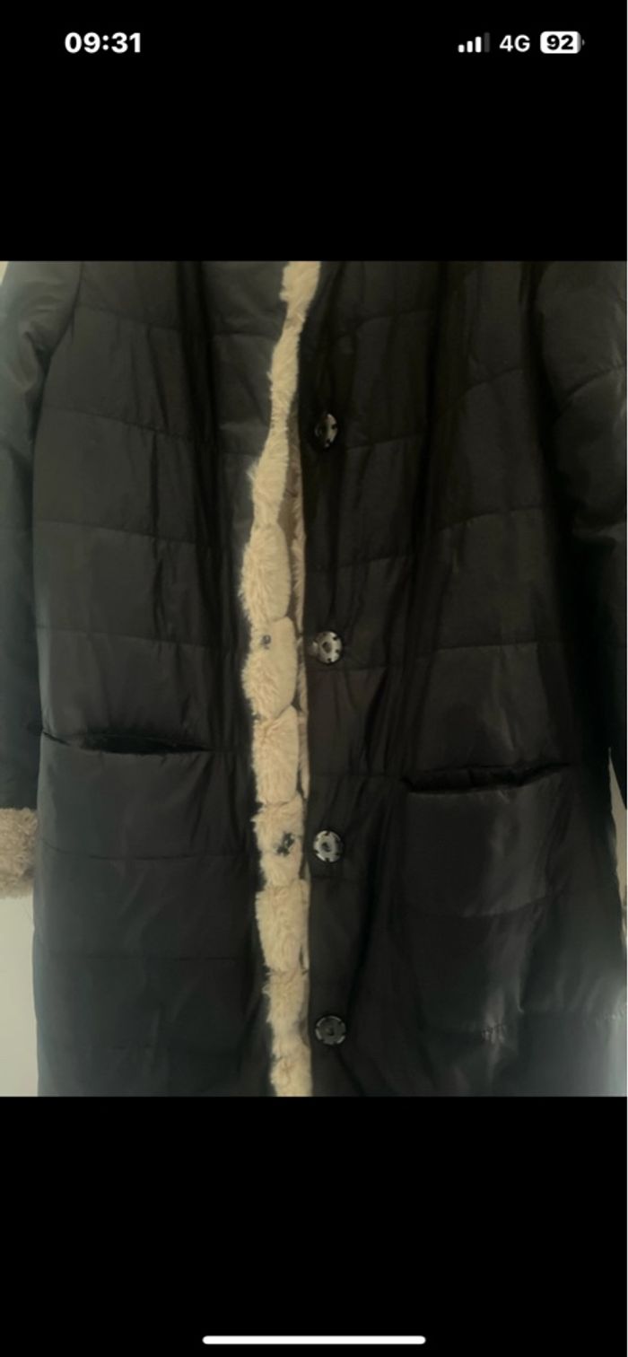 Manteau femme doubles face taille 38 - photo numéro 4
