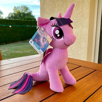 Twilight Sparkle Hippocampe Peluche My Little Pony Hasbro