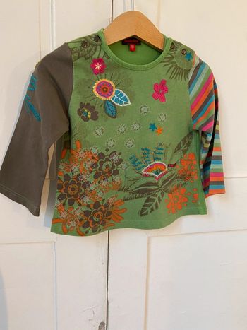 Tee-shirt manches longues Catimini 18 mois