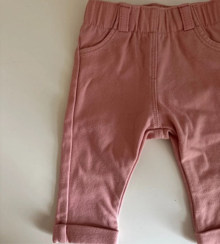 Legging bébé rose - photo numéro 3