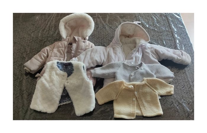 Carton de vêtements bébé fille 3 mois - photo numéro 6