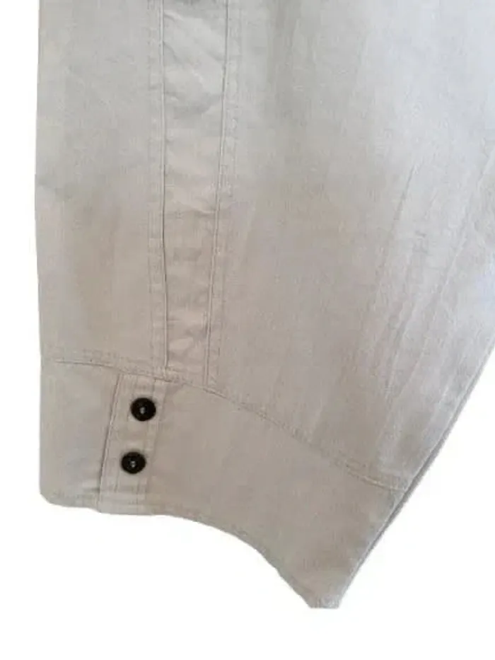 Pantacourt gris perle parfait รฉtat - photo numรฉro 7