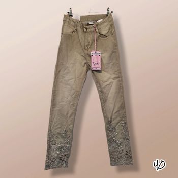 Jeans couleur beige gris T40