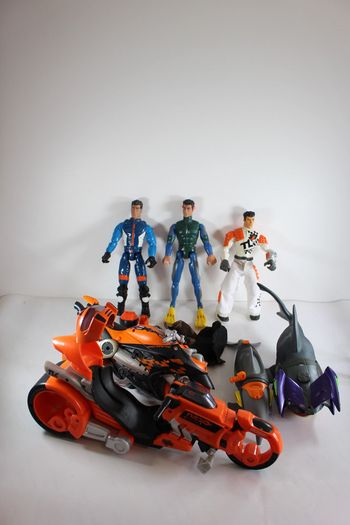 Hasbro Action Man 2009 Gros Lot Moto et Océan