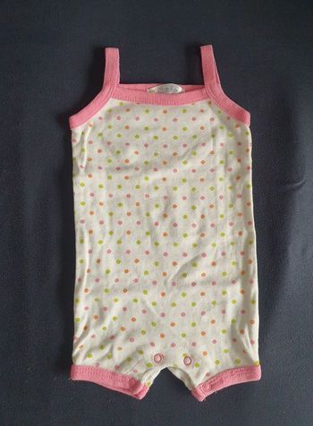 Body à bretelles shorty T.3M