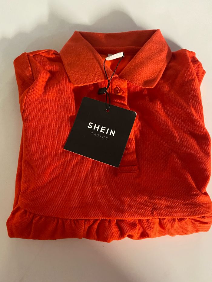 Petite Robes polo rouges shein taille 92