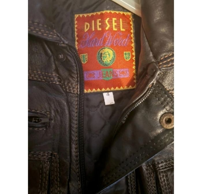 Diesel Vintage Blouson cuir - photo numéro 3