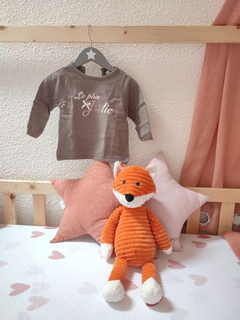 Pull "La plus jolie" - 12 mois - Bon état - Mes petits cailloux