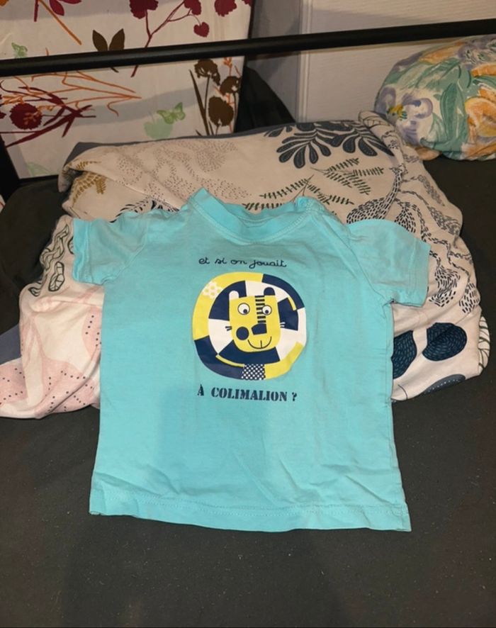 Tee-shirts bb garçon taille 24mois🐨