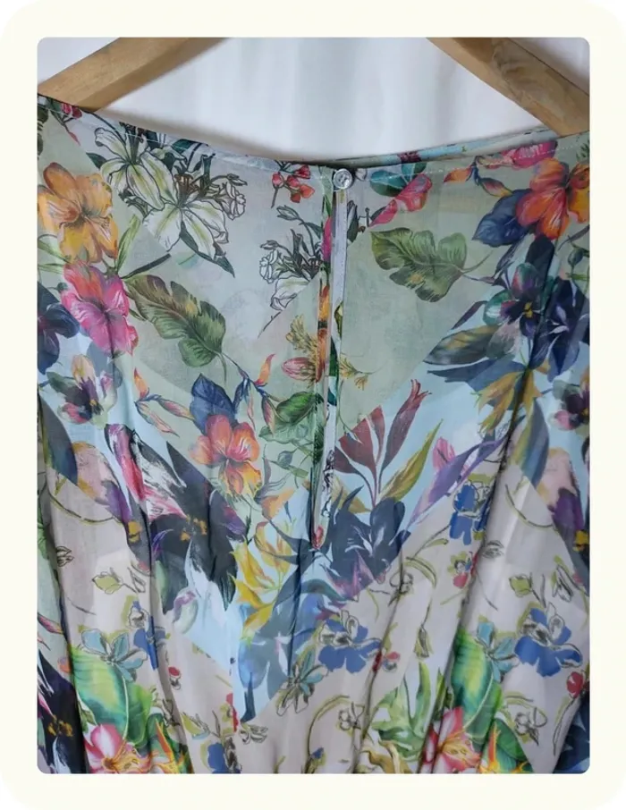 Combishort doublée motifs fleurs Pinko - photo numéro 5
