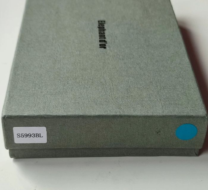 Portefeuille bleu en cuir neuf saison coffret - photo numéro 10