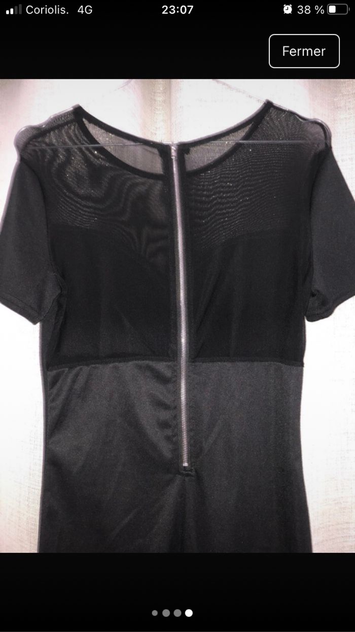 Robe noire manches courtes - photo numéro 4